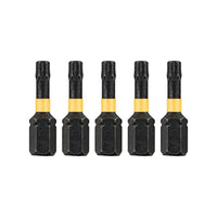 DeWALT DT7381T Extreme Impact Torsion schroefbits T20 25mm 5 stuks - 5035048089255 - DT7381T-QZ - Mastertools.nl