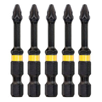 DeWALT DT7390T Extreme Impact Torsion Schroefbits PZ1 50mm 5 Stuks - 5035048089330 - DT7390T-QZ - Mastertools.nl