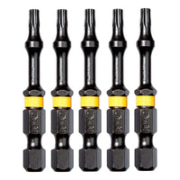 DeWALT DT7394T Extreme Impact Torsion Schroefbits T15 50mm 5 Stuks - 5035048089378 - DT7394T-QZ - Mastertools.nl