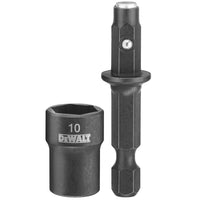 DeWALT DT7466 IMPACT Magnetische zeskantdop (reinigbaar) 10mm - 5054905276799 - DT7466-QZ - Mastertools.nl