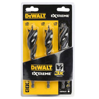 DeWALT DT90237 Speedboor tri flute EXTREME™™ 3-delige set 152mm (16,20,25mm) - 5054905245320 - DT90237-QZ - Mastertools.nl