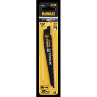 DeWALT DT99554 XR Reciprozaagblad 152mm 6TPI 5st - 5035048542149 - DT99554-QZ - Mastertools.nl