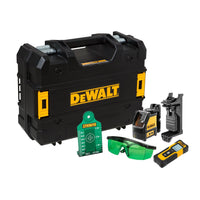 DeWALT DW0887100-1 Combiset: DW088CG Kruislijnlaser Groen + DWHT77100 Afstandsmeter - 5054905315450 - DW0887100-1 - Mastertools.nl