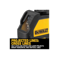 DeWALT DW088K Zelfnivellerende Kruislijnlaser - 2 Stralen - Rood - 5035048338575 - DW088K-XJ - Mastertools.nl