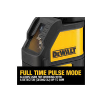 DeWALT DW088K Zelfnivellerende Kruislijnlaser - 2 Stralen - Rood - 5035048338575 - DW088K-XJ - Mastertools.nl