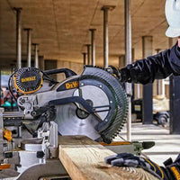 DeWALT DWS780 Afkortzaag met XPS + DE7023 Onderstel - - - Mastertools.nl