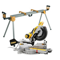 DeWALT DWS780 Afkortzaag met XPS + DE7023 Onderstel - 5035048426104 - DWS780KIT - Mastertools.nl