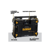 DeWALT DWST1-81078 Radio 18V XR DAB+/FM/Bluetooth TSTAK - 3253561810787 - DWST1-81078-QW - Mastertools.nl