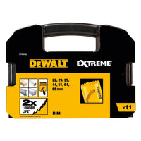 DeWALT Gatenzagenset EXTREME™™ 11-delig in koffer - 5054905250973 - DT90353-QZ - Mastertools.nl