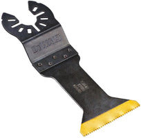 DeWALT Multitool Titanium Zaagblad BIM tbv Hout en Nagels 43x55mm VE=1 - 5035048099254 - DT20702-QZ - Mastertools.nl