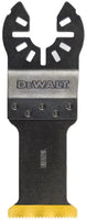 DeWALT Multitool Titanium Zaagblad BiM tbv Metaal 31x43mm VE=1 - 5035048099308 - DT20707-QZ - Mastertools.nl