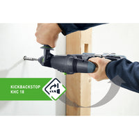 Festool KHC 18 EB-Basic Accu Combihamer 18V in Systainer - 577447 - 4014549409848 - 577447 - Mastertools.nl