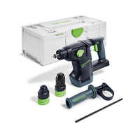 Festool KHC 18 EB-Basic Accu Combihamer 18V in Systainer - 577447 - 4014549409848 - 577447 - Mastertools.nl