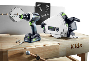 Festool TY-TSC Speelgoed accu invalcirkelzaag - 577938 - 4014549432464 - 577938 - Mastertools.nl