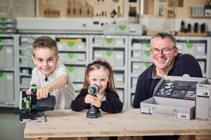 Festool TY-TSC Speelgoed accu invalcirkelzaag - 577938 - 4014549432464 - 577938 - Mastertools.nl