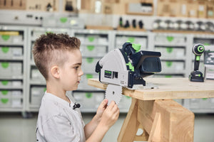 Festool TY-TSC Speelgoed accu invalcirkelzaag - 577938 - 4014549432464 - 577938 - Mastertools.nl