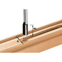 Festool HW S12 D14/50 Freesbit Groeffrees S 12mm 14x50mm - 491089 - 4014549075890 - 491089 - Mastertools.nl