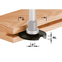 Festool HW D40x5,0 Schijfgroeffrees 40,0x5,0mm - 491060 - - - Mastertools.nl
