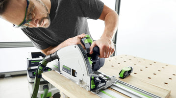 Festool TS 60 KEBQ-Plus-FS 100Y Limited Edition invalzaag in systainer met FS 1400/2 BL geleiderail - 578221 - - - Mastertools.nl