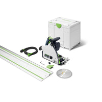 Festool TS 60 KEBQ-Plus-FS Invalzaag in Systainer met FS 1400/2 Geleiderail - 577417 - 4014549409435 - 577417 - Mastertools.nl