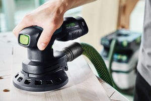 Festool ETSC 125 3,0 I-Set Accu Excenterschuurmachine 18V 3.0Ah in Systainer incl. ERGO Adapter - 578142 - - - Mastertools.nl