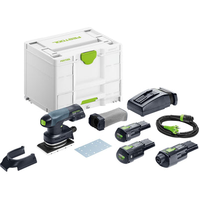 RTSC 400 3,0 I-Set Accu Vlakschuurmachine 18V 3.0Ah in Systainer incl. ERGO Adapter - 578133