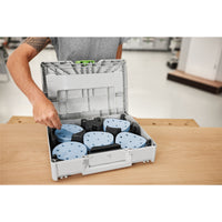 Festool SYS-STF D125 GR-Set Schuurmateriaal in Systainer³ - 578193 - 4014549440612 - 578193 - Mastertools.nl