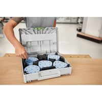 Festool SYS-STF D125 GR-Set Schuurmateriaal in Systainer³ - 578193 - - - Mastertools.nl