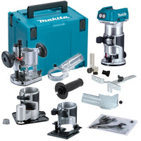 Makita DRT50ZJX3 Accu Boven- en Kantenfrees 18V Basic Body in Mbox - 0088381846134 - DRT50ZJX3 - Mastertools.nl