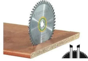 Festool Cirkelzaagblad voor Hout | Wood Fine Cut | Ø 225mm Asgat 30mm 48T - 488289 - - - Mastertools.nl