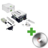 Festool CSC SYS 50 EBI-Basic Accu Tafelcirkelzaag 2x18V Basic Body - 576820 - 4014549381694 - 576820 - Mastertools.nl