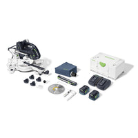 Festool KSC 60 EB 5,0 I-Plus KAPEX Accu Afkortzaag 18V 5.0Ah - 577954 - 4014549432969 - 577954 - Mastertools.nl