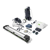 Festool KSC 60 EB 5,0 I-UG-Set KAPEX Accu Afkortzaag 18V 5.0Ah - 577958 - 4014549433010 - 577958 - Mastertools.nl