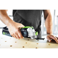 Festool OSC 18 E-Basic-4,0 VECTURO Accu Multitool 18V 4.0Ah in Systainer - 577033 - 4014549391389 - 577033 - Mastertools.nl