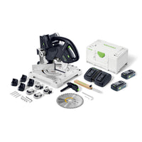 Festool SYMC 70 4,0 EBI-Plus SYMMETRIC Accu Plintenzaag 18V 4.0Ah - 577464 - 4014549410462 - 577464 - Mastertools.nl