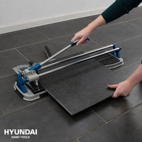 Hyundai Professionele Tegelsnijder 600mm Dubbele Geleider - 59768 - 8718502597684 - 59768 - Mastertools.nl