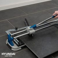 Hyundai Professionele Tegelsnijder 600mm Dubbele Geleider - 59768 - 8718502597684 - 59768 - Mastertools.nl