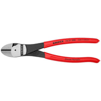 Knipex 74 21 200 Kracht-Zijsnijtang gebogen 200mm - 4003773050483 - 74 21 200 - Mastertools.nl