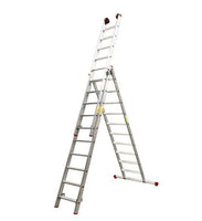 Little Jumbo Reformladder SuperPRO - 3x10 met stabilisatiebalk - 1250470310 - 8718801670354 - 1250470310 - Mastertools.nl