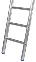 Little Jumbo SuperPRO Enkele rechte ladder geanodiseerd - 16 sporten - 1250000116 - 8718421751402 - 1250000116 - Mastertools.nl