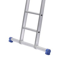 Little Jumbo SuperPRO Enkele rechte ladder geanodiseerd - 18 sporten - 1250000118 - 8718421751419 - 1250000118 - Mastertools.nl