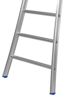 Little Jumbo SuperPRO Enkele uitgebogen ladder geanodiseerd - 18 sporten - 1250300118 - 8718421751501 - 1250300118 - Mastertools.nl