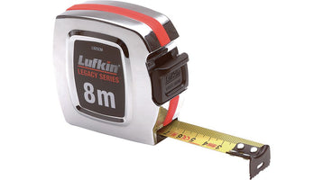 Lufkin Legacy Serie Rolmaat Chr Behuizing 8mx25mm - 0037103307088 - L925CM - Mastertools.nl