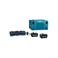 Makita Accu Starterset XGT DC40RB 2xBL4050F in Mbox - 191U13-9 - 0088381583039 - 191U13-9 - Mastertools.nl