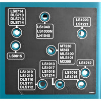 Makita 198687-1 Onderstel WST01N - 0088381488969 - 198687-1 - Mastertools.nl