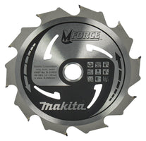 Makita Cirkelzaagblad voor Hout | Mforce | Ø 165mm Asgat 20mm 10T - B-31918 - 0088381420723 - B-31918 - Mastertools.nl