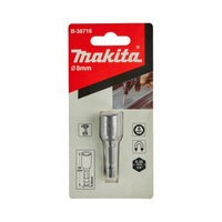 Makita B-38716 Magnetische Dop ¼″ Zeskant 8x50mm - 0088381433358 - B-38716 - Mastertools.nl