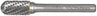 Makita B-52750 HM-frees cil. met ronde kop v. metaal - - - Mastertools.nl