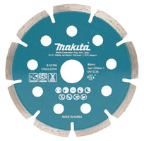 Makita B-53796 Diamantschijf 125x22,23x1,6mm - 0088381475983 - B-53796 - Mastertools.nl