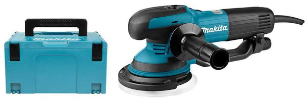 Makita BO6050J Excenter Schuurmachine Ø150mm 750W 230V in Mbox - - - Mastertools.nl